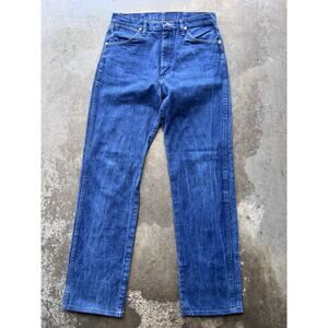 VTG Wrangler Cowboy Cut Jeans Men's 33 x 34 (Actual 33 x 32) Blue Denim 13MWZ